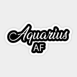 Aquarius AF Sticker